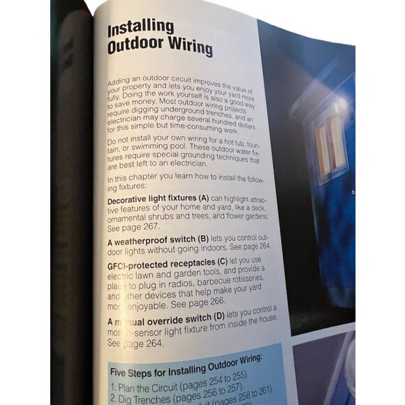 Black & Decker The Complete Guide to Home Wiring BOOK 302 Pgs 900+ Color Photos - Picture 14 of 16